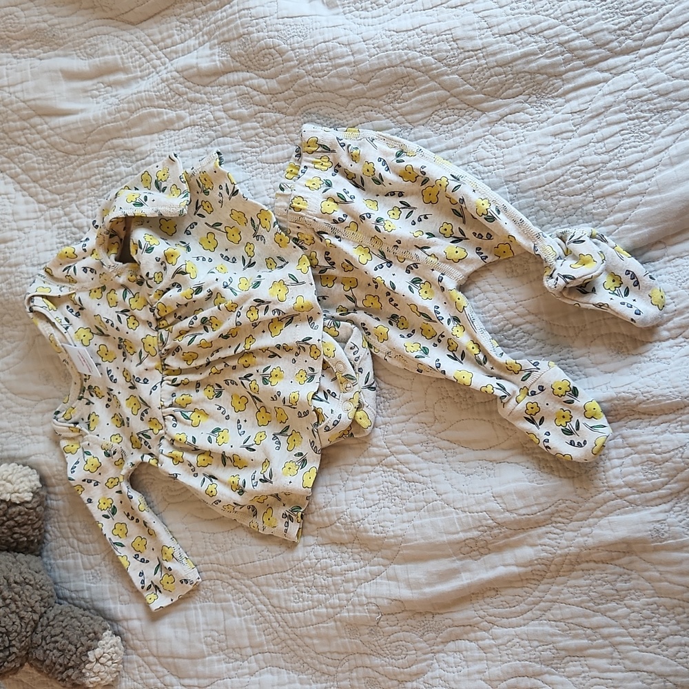 Hanna Anderson newborn 2 piece set